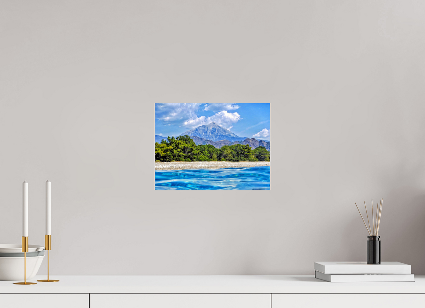Mount Olympos - photo print