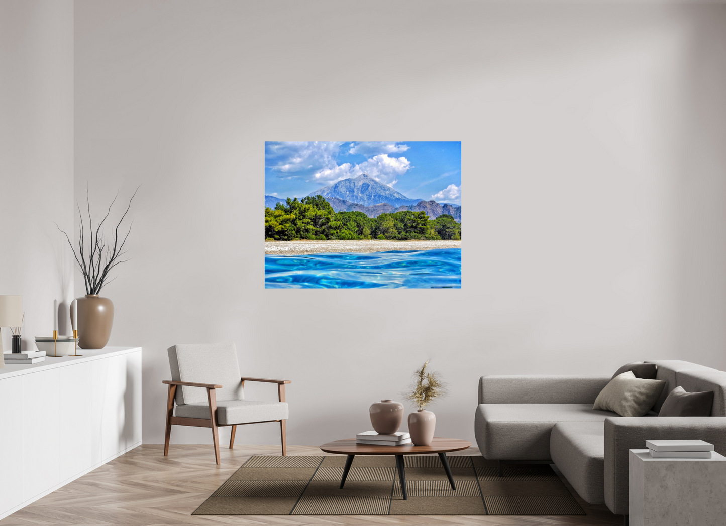 Mount Olympos - photo print