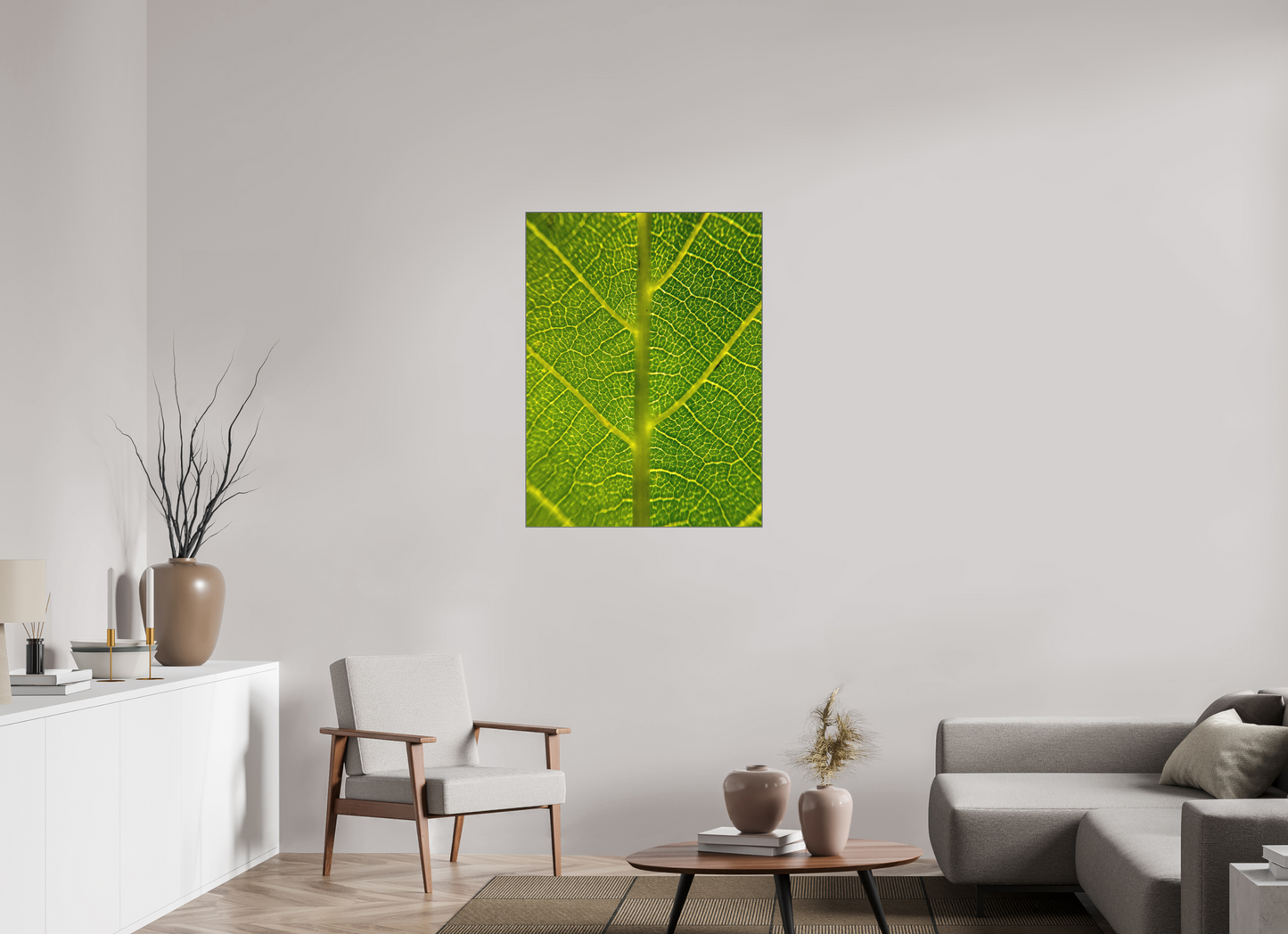 Discover the Beauty in Simplicity: "The Leaf" - photo print