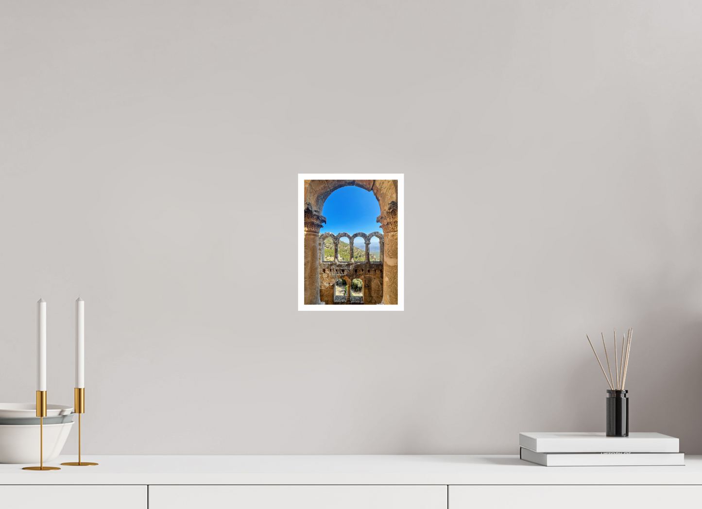 Echoes of History: "The Arches of Alahan Monastery" - photo print