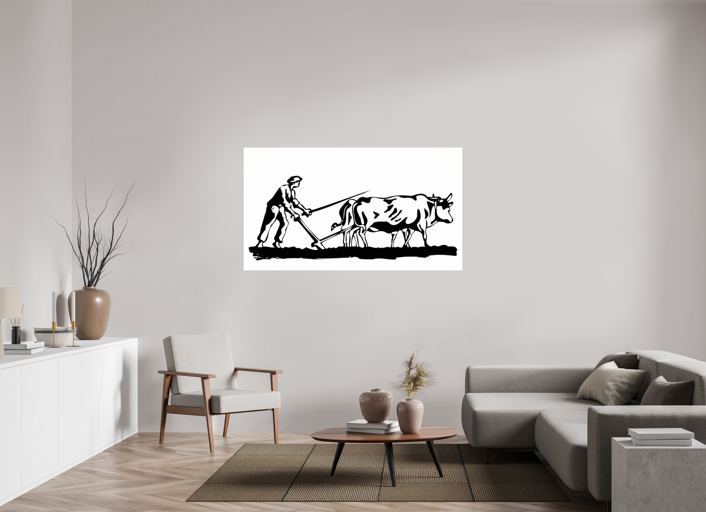 The Raw Effort - illustration print