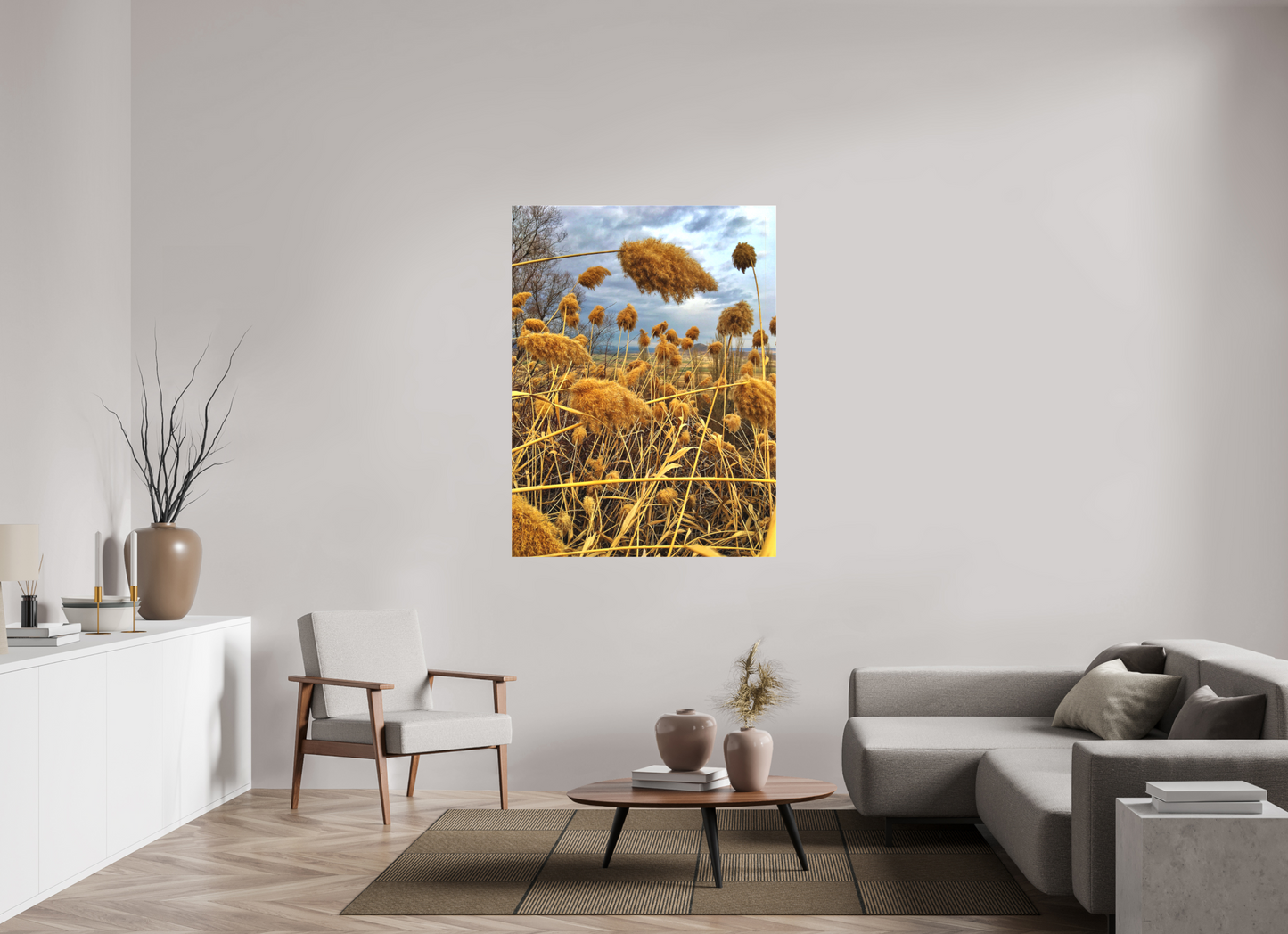 Golden Grass - photo print