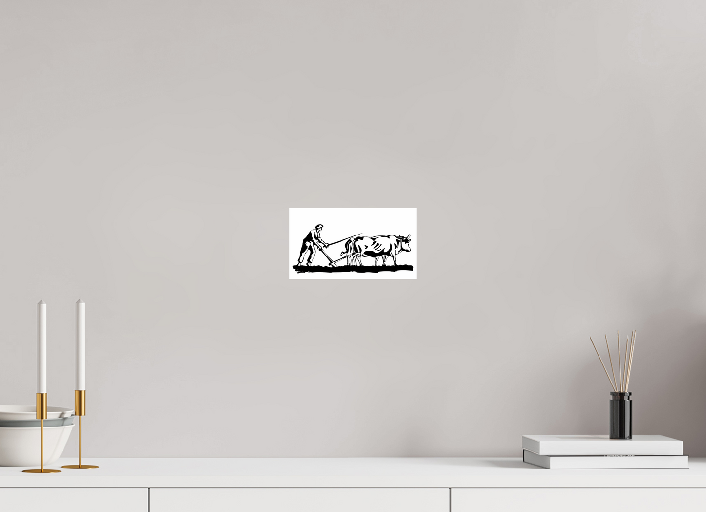 A Homage to Diligence: "The Raw Effort" - illustration print