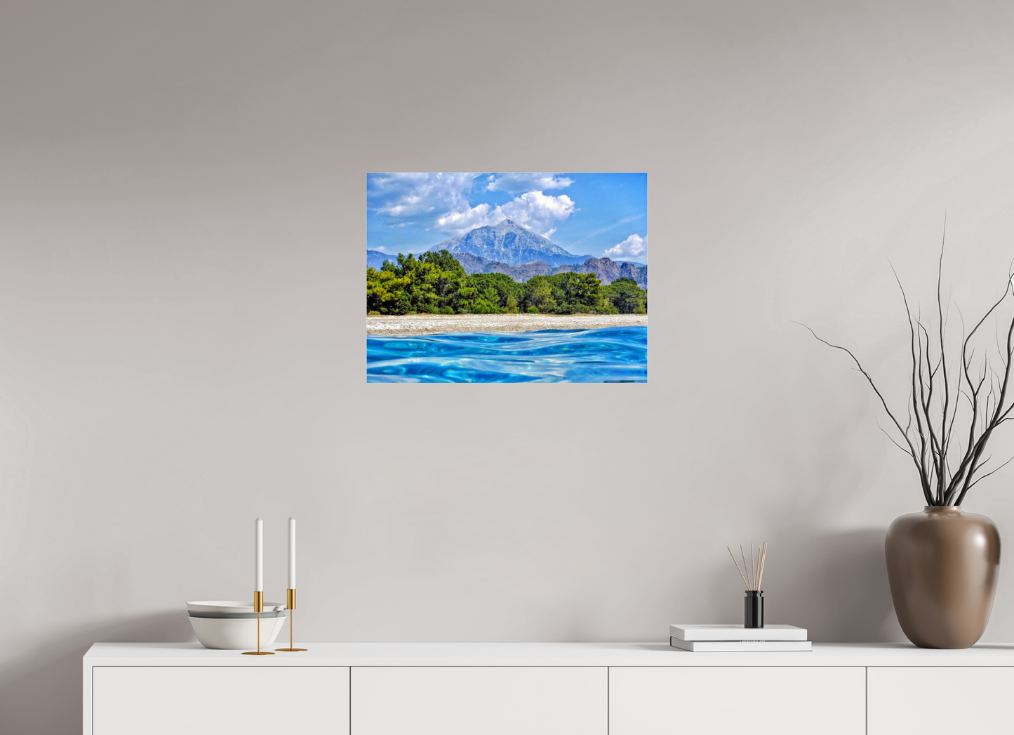 Mount Olympos - photo print