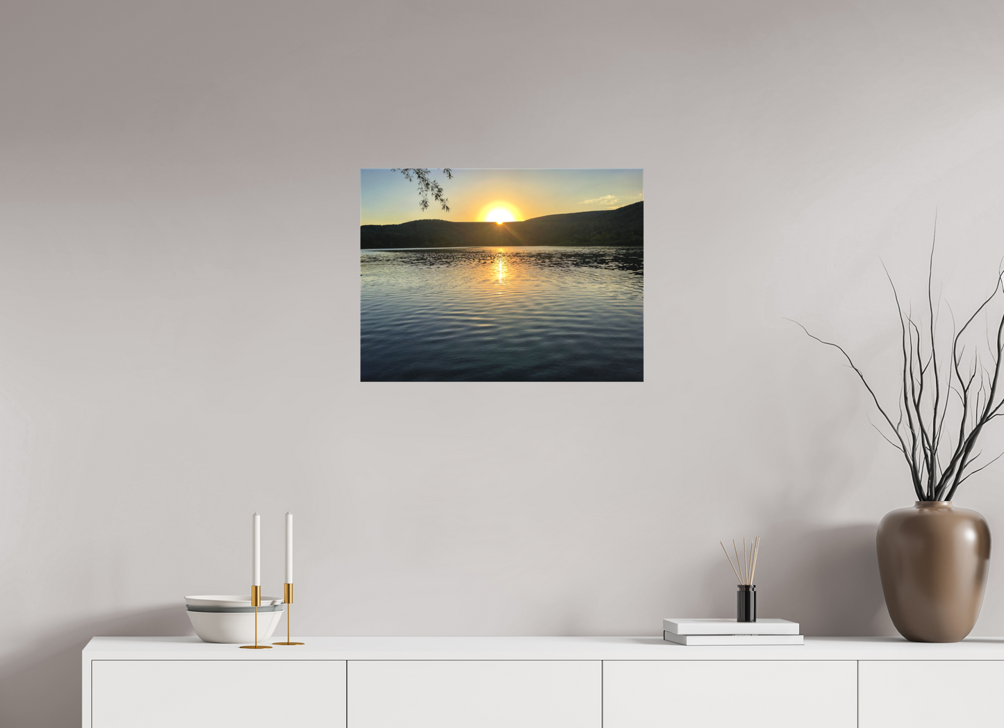 Golden Sun - photo print