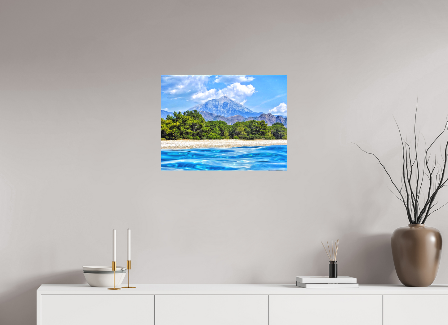 Mount Olympos - photo print