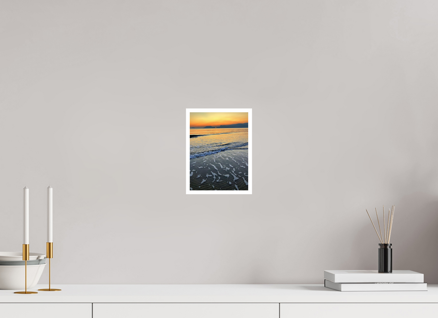 Capture the Essence of Coastal Calm: "Seaside" - photo print