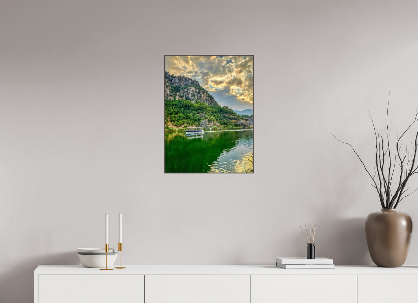 Glide Through Ancient Wonders: "Dalyan Channel" - photo print