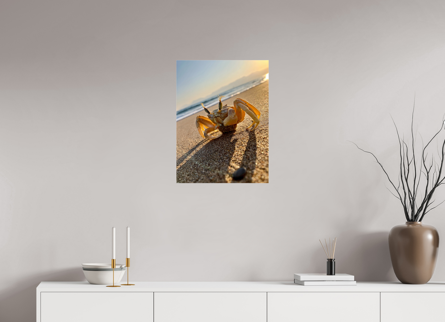 Crab - photo print