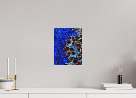 Indulge in the Dramatic Beauty of "Heavy Roses" - photo print