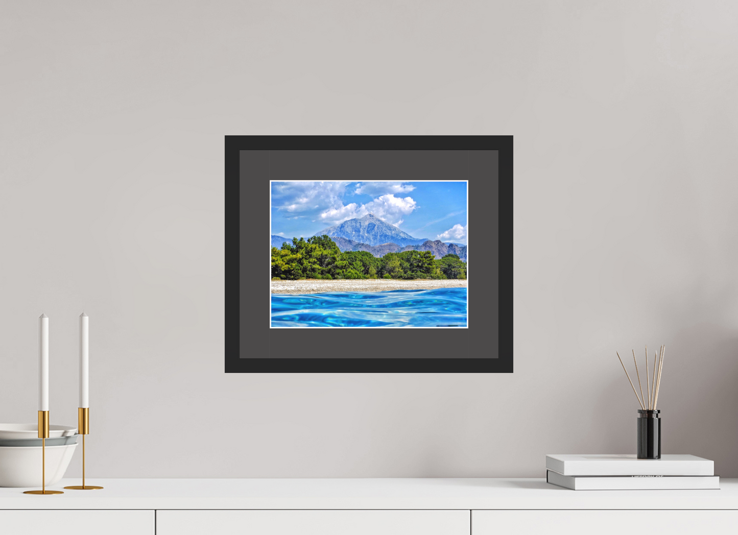 Mount Olympos - photo print
