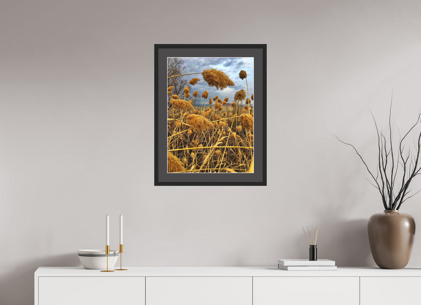 Golden Grass - photo print