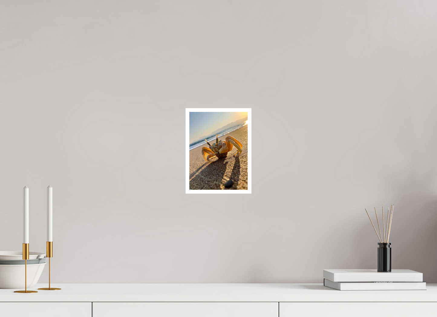 Explore the Intricate World of the Shore: "The Crab" - photo print