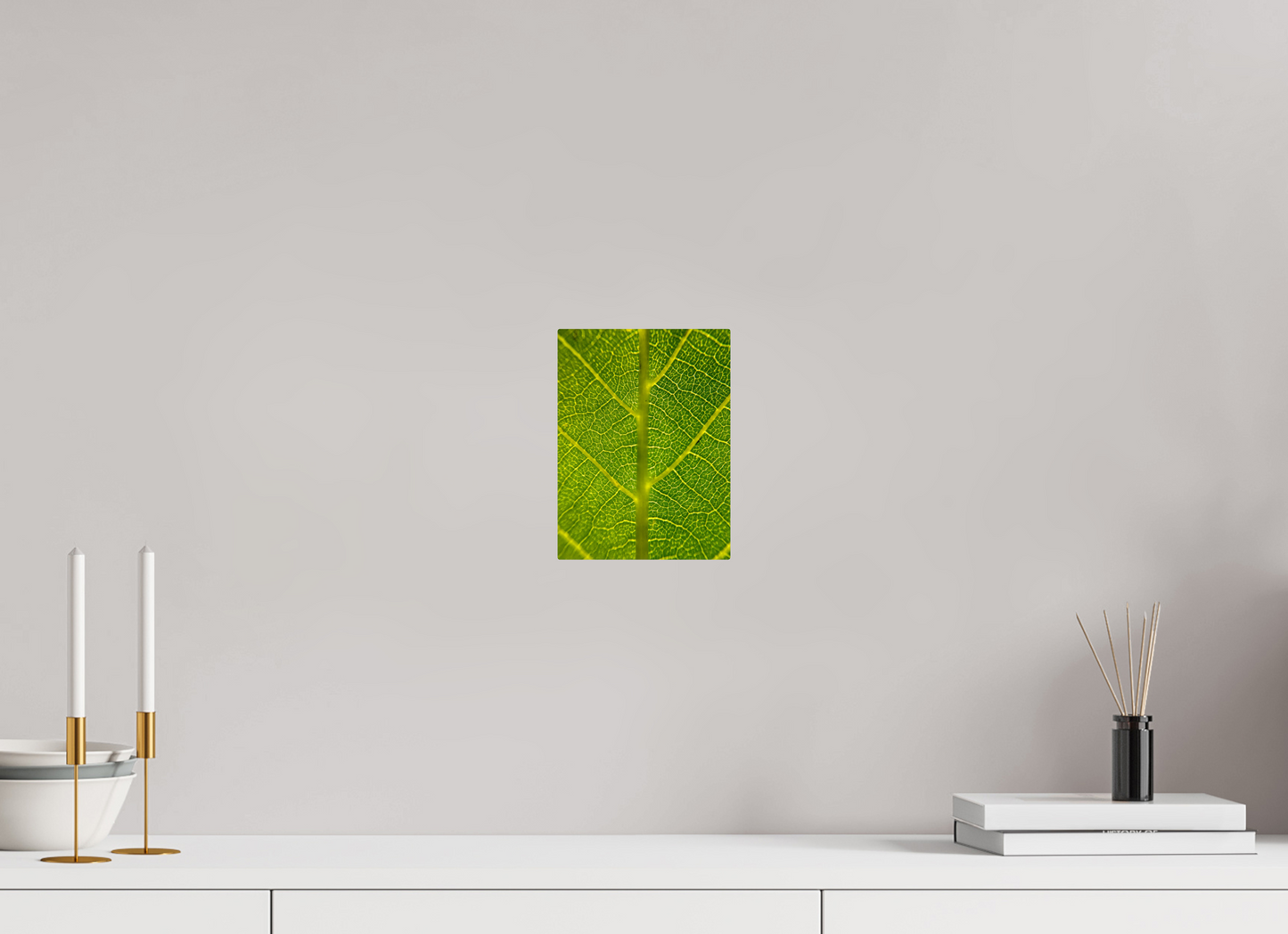 Discover the Beauty in Simplicity: "The Leaf" - photo print