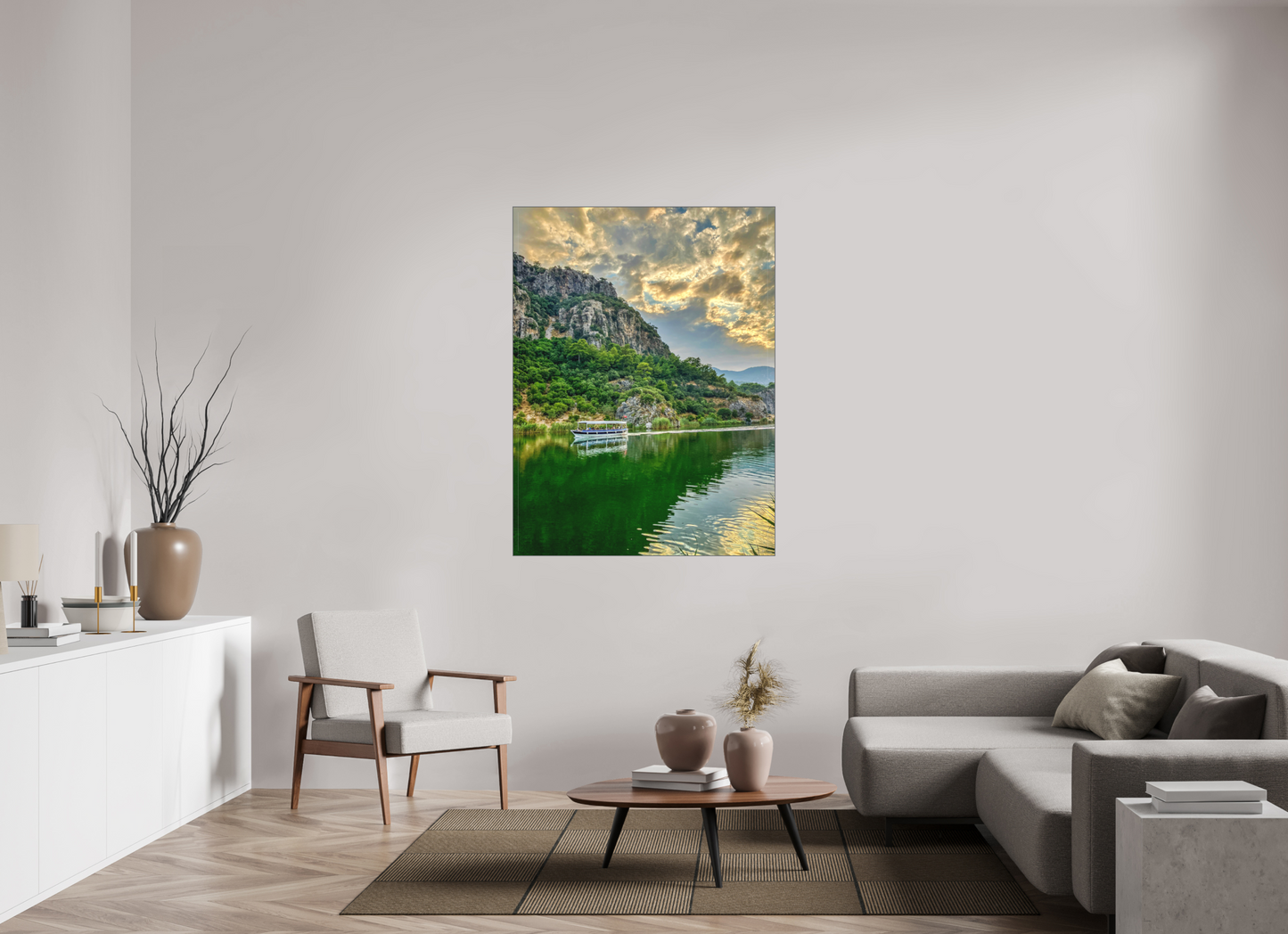 Glide Through Ancient Wonders: "Dalyan Channel" - photo print