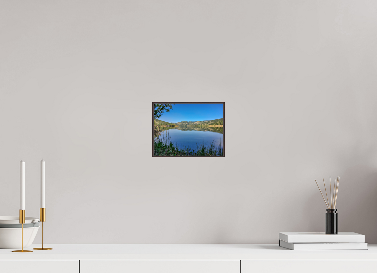 Capture the Serenity of "Lake Eymir": A Moment of Tranquility for Your Walls - photo print
