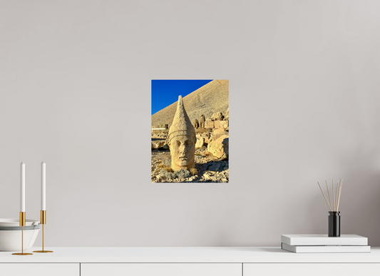 9 x 12″, ChromaLuxe HD Metal Print Gaze Upon the Throne of Gods: "Nemrut" - photo print