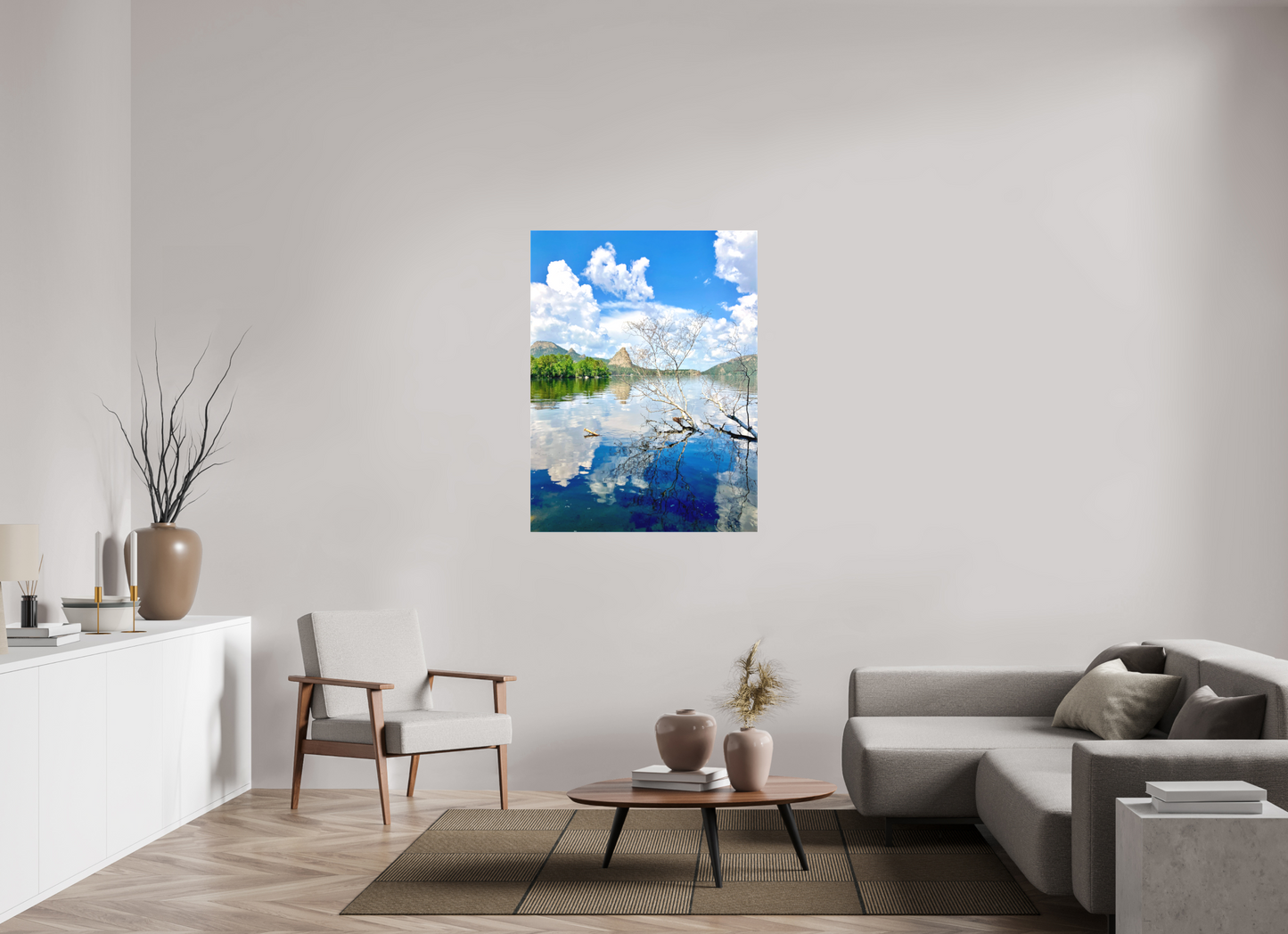 Find Perfect Stillness: "Mirror Lake" - photo print