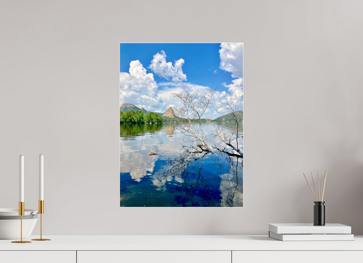 Find Perfect Stillness: "Mirror Lake" - photo print