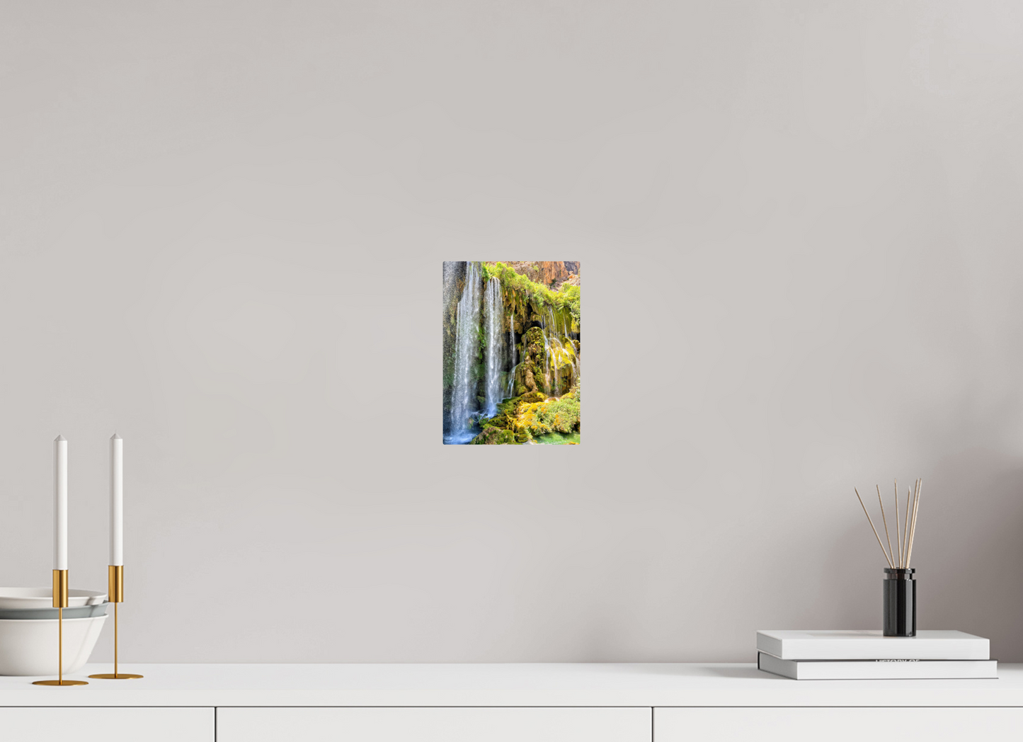 Experience the Power and Serenity of Nature: "The Waterfall" - photo print