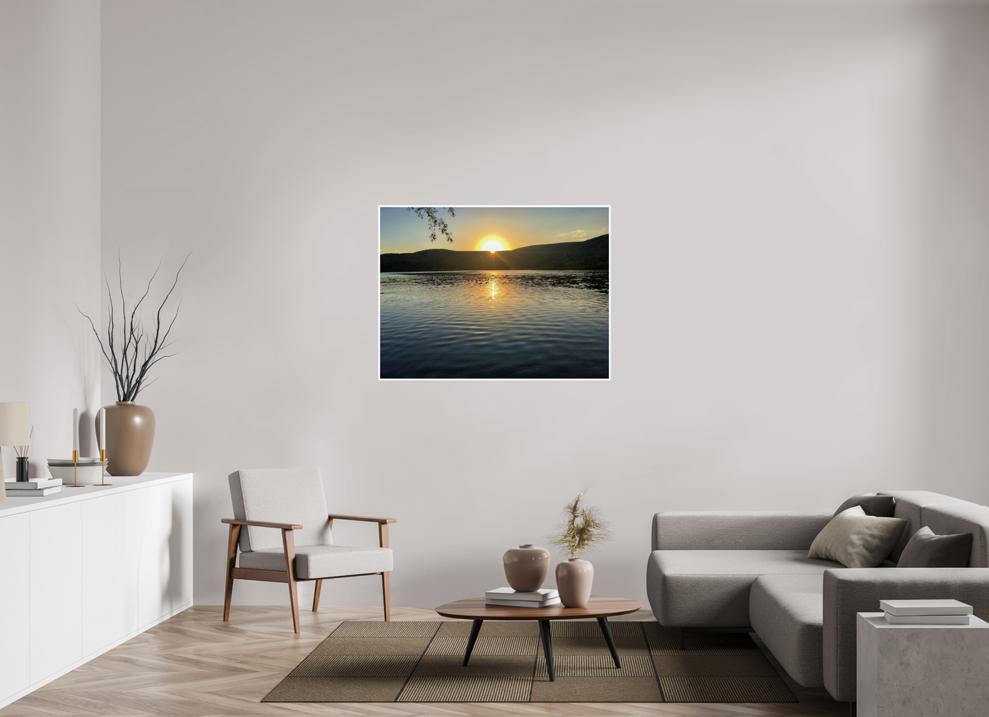 48 x 36″, Fine Art Print on Hahnemühle Paper Bathe Your Space in Warmth: Invite the Radiance of the "Golden Sun" into Your Home - photo print