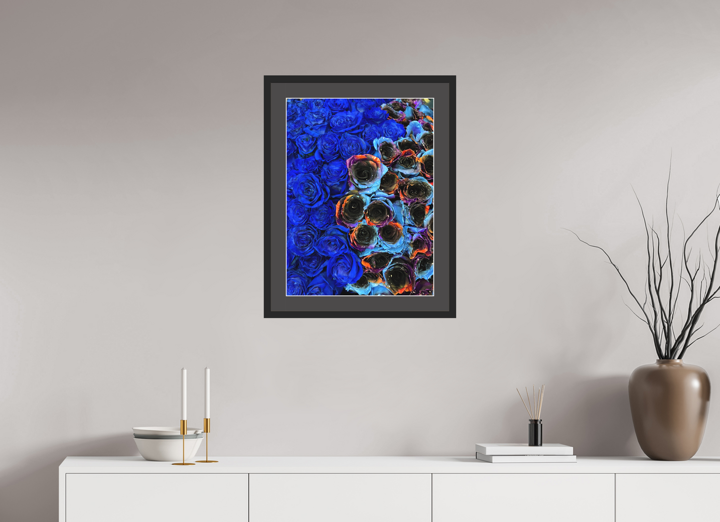 Heavy Roses - photo print