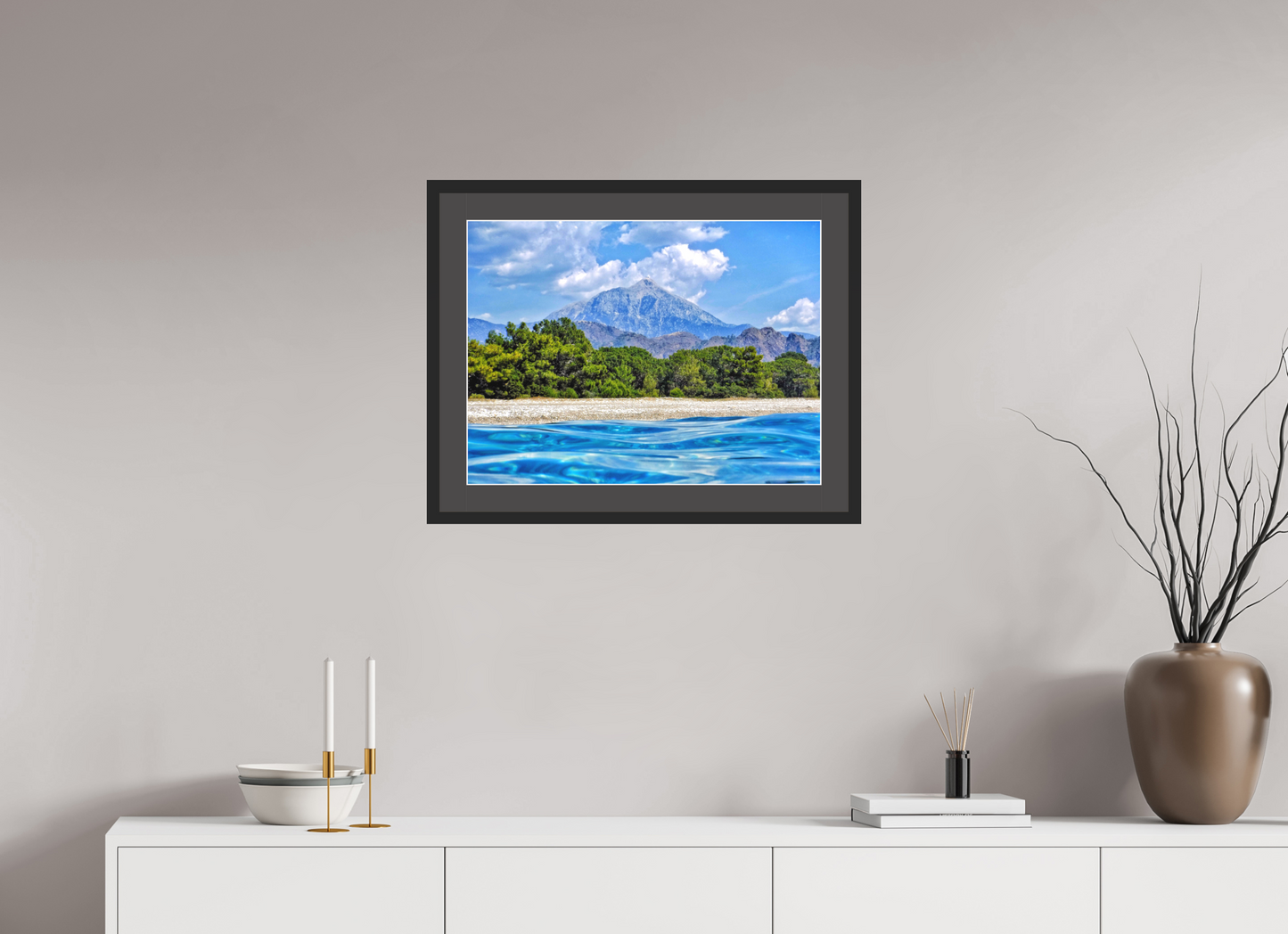 Mount Olympos - photo print
