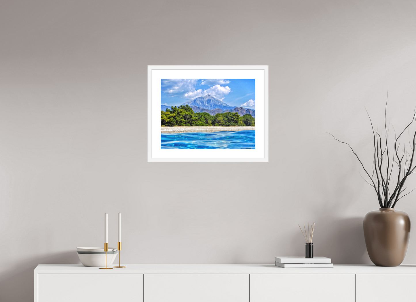 Mount Olympos - photo print