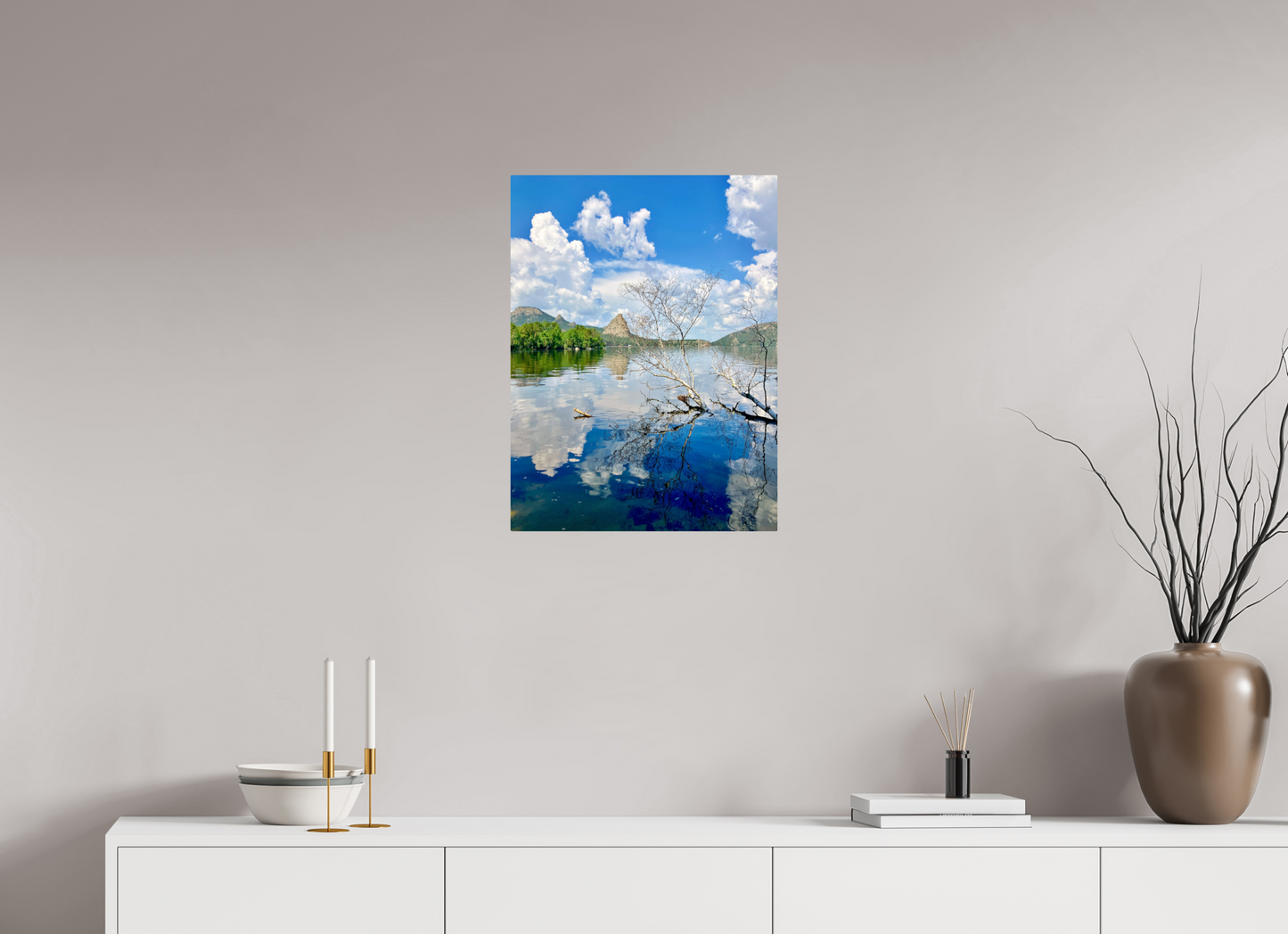 Find Perfect Stillness: "Mirror Lake" - photo print