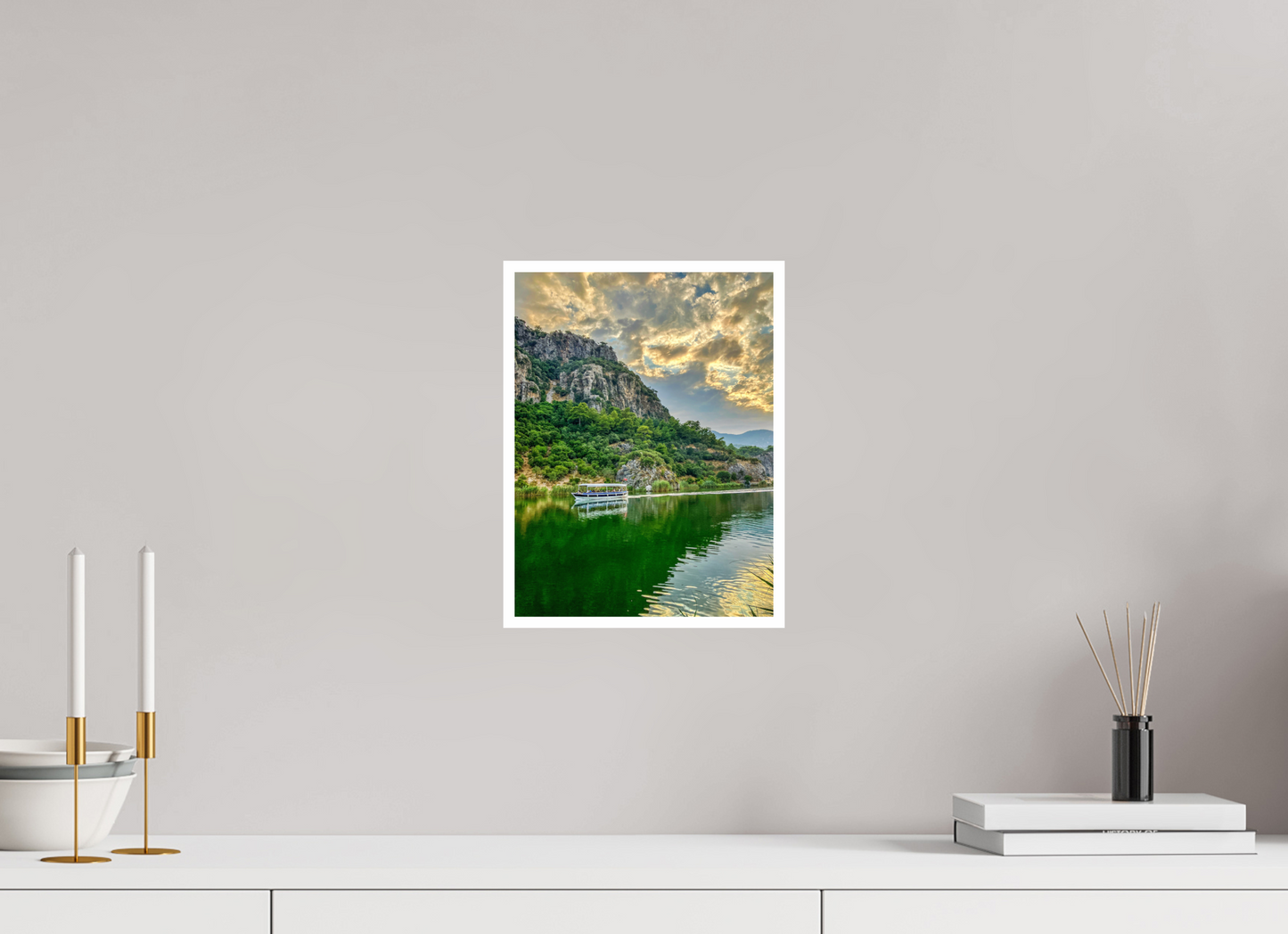 Glide Through Ancient Wonders: "Dalyan Channel" - photo print