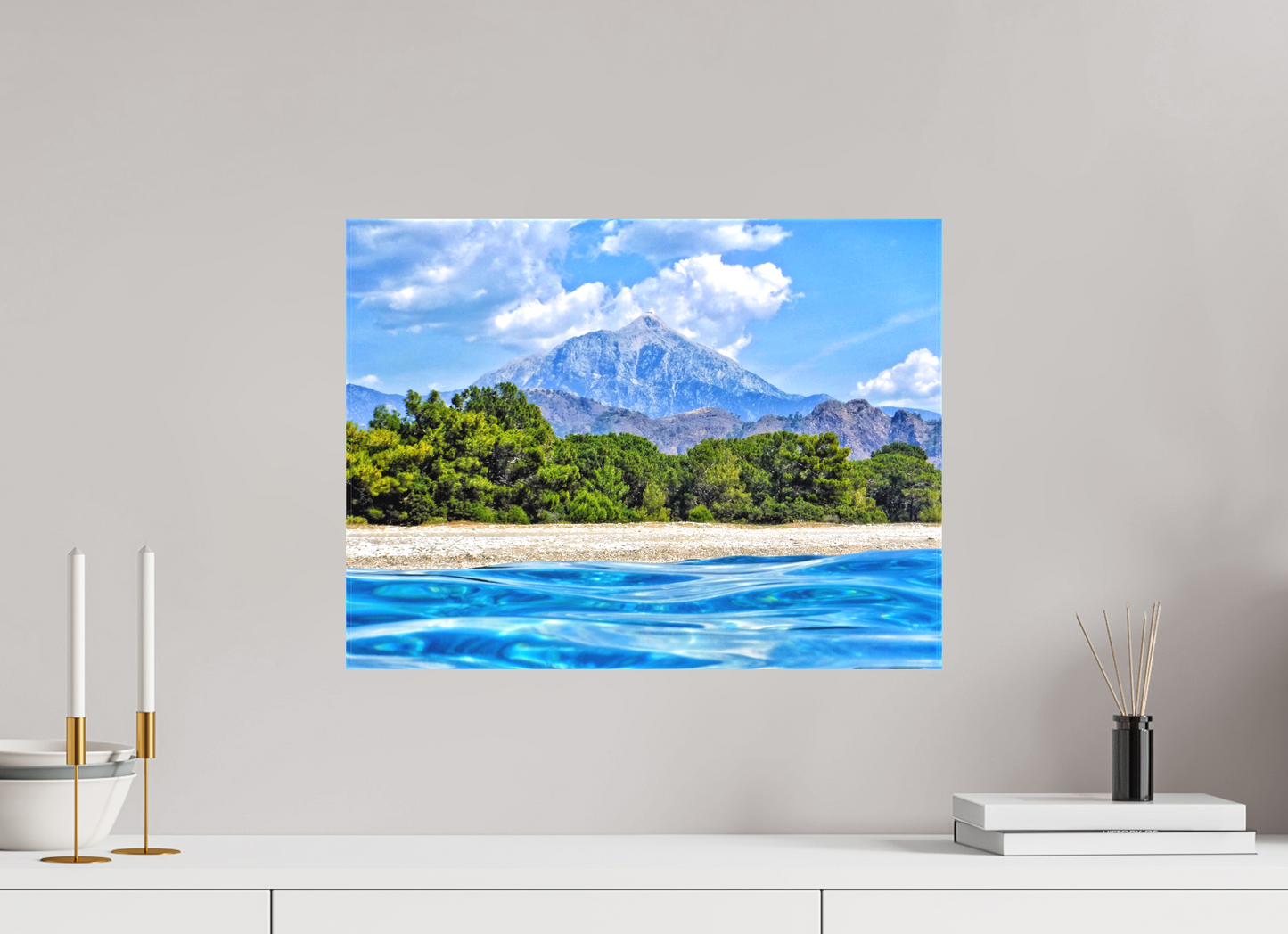 Mount Olympos - photo print
