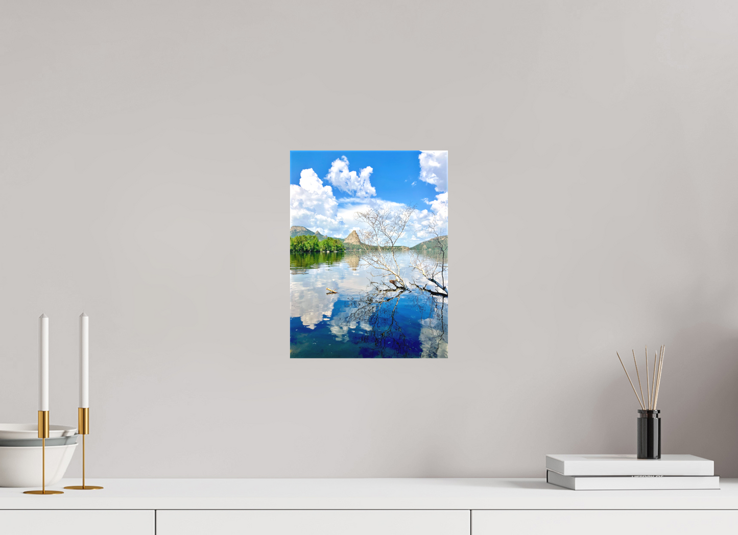 Find Perfect Stillness: "Mirror Lake" - photo print