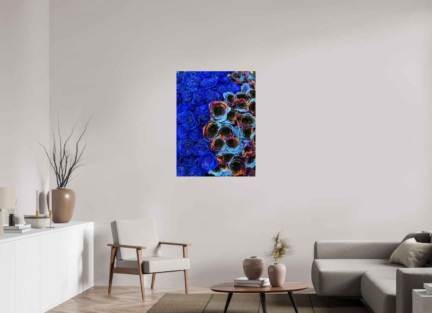 Heavy Roses - photo print