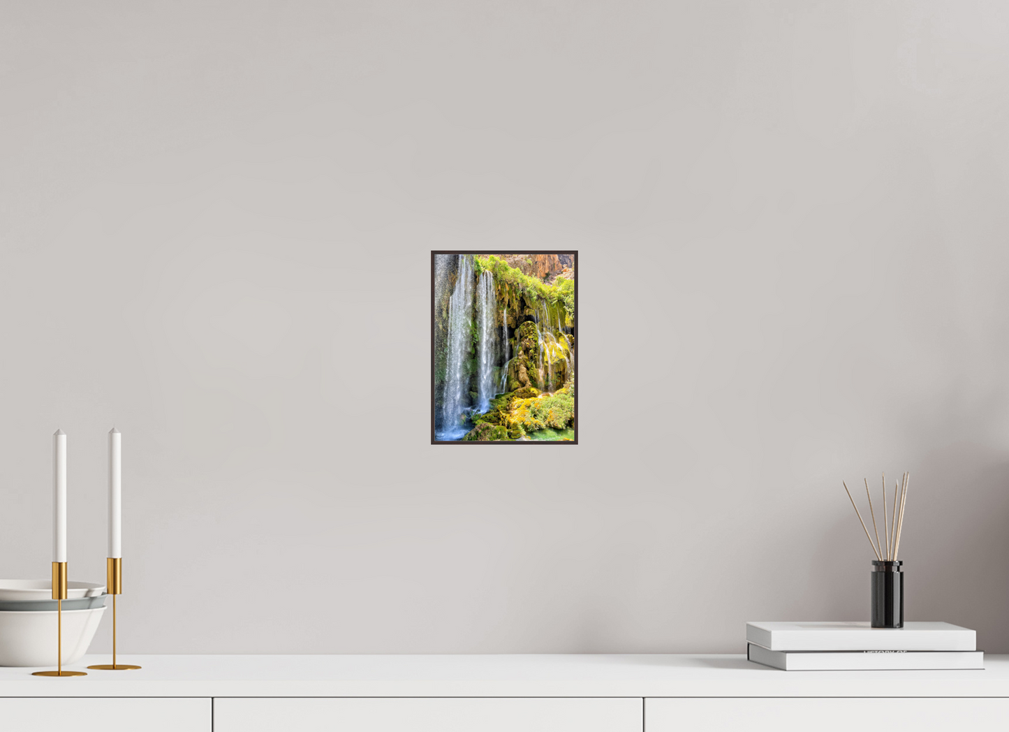 Experience the Power and Serenity of Nature: "The Waterfall" - photo print