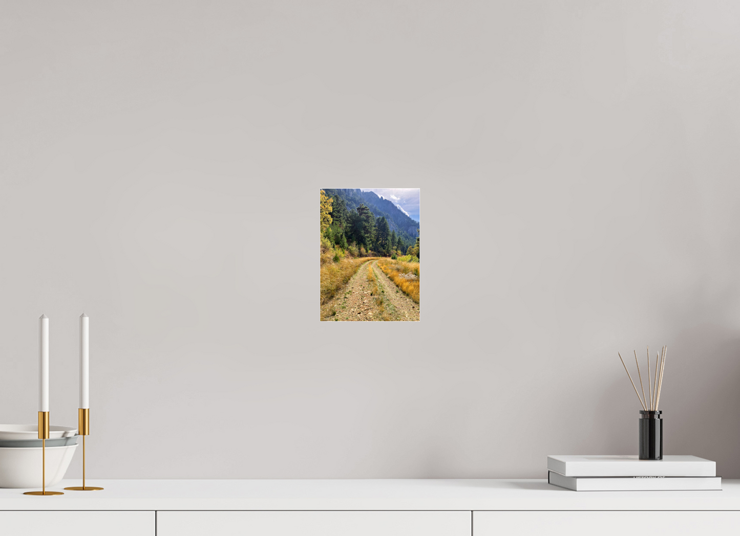 Embrace the Journey: "Down the Trail" - photo print
