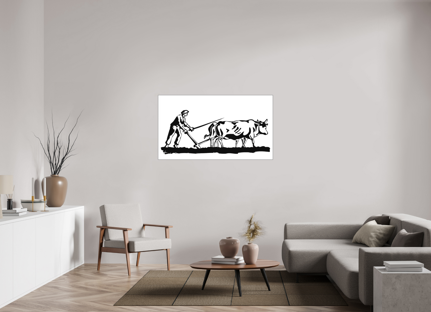 A Homage to Diligence: "The Raw Effort" - illustration print