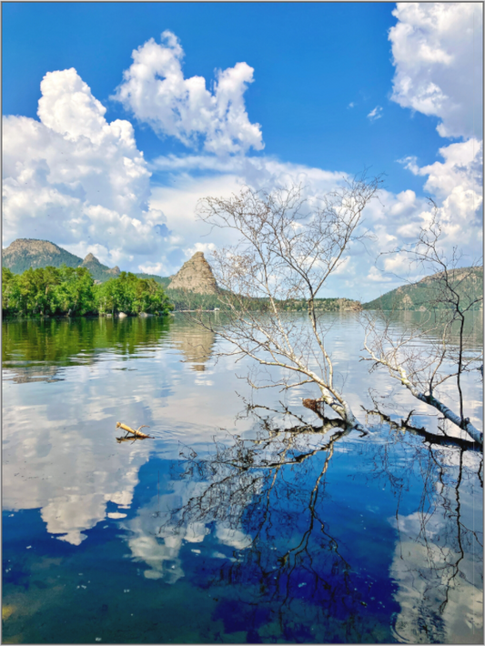Find Perfect Stillness: "Mirror Lake" - photo print
