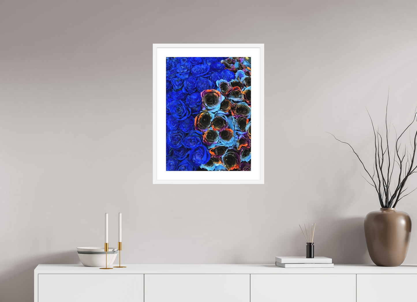 Heavy Roses - photo print