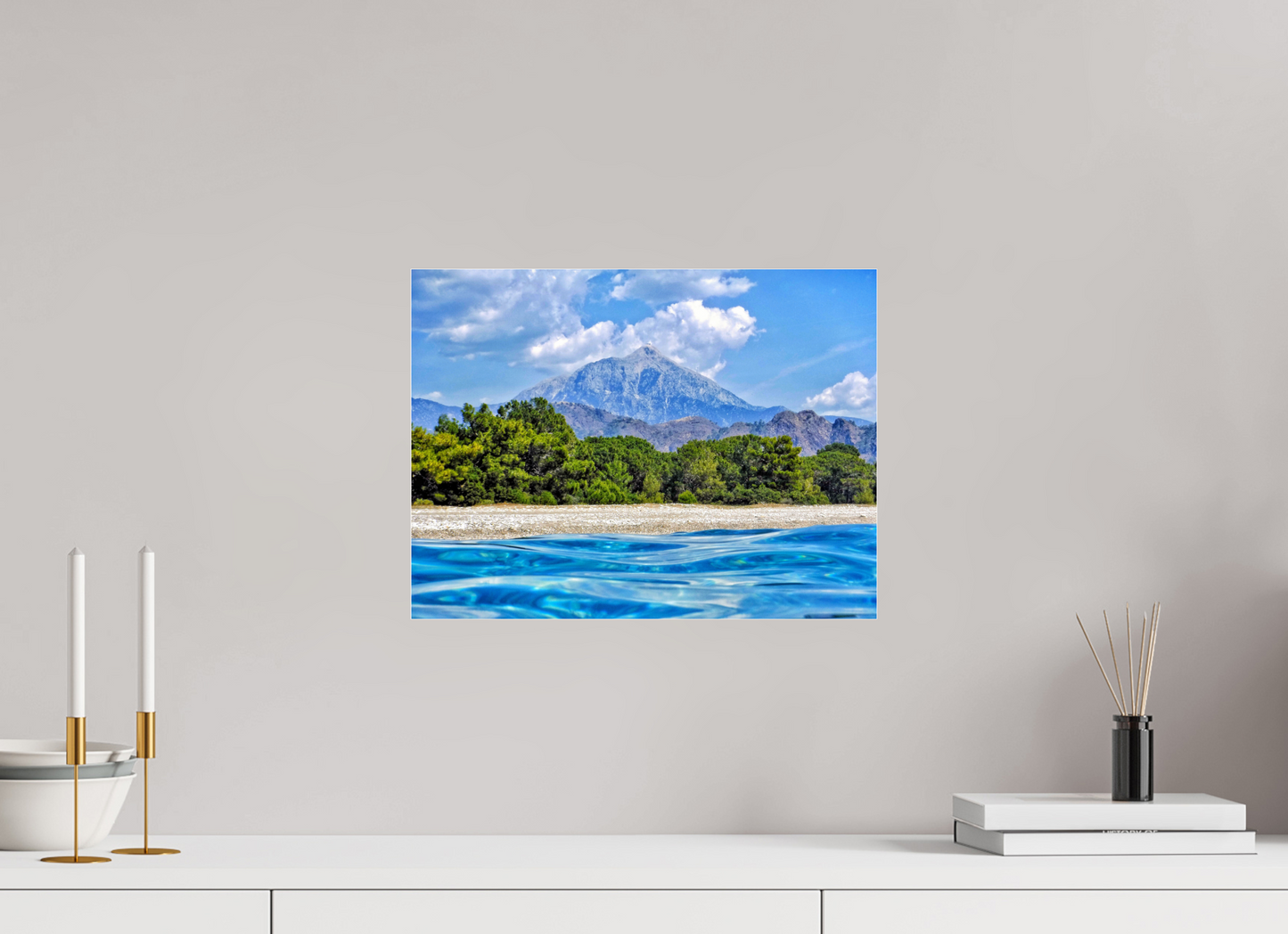 Mount Olympos - photo print