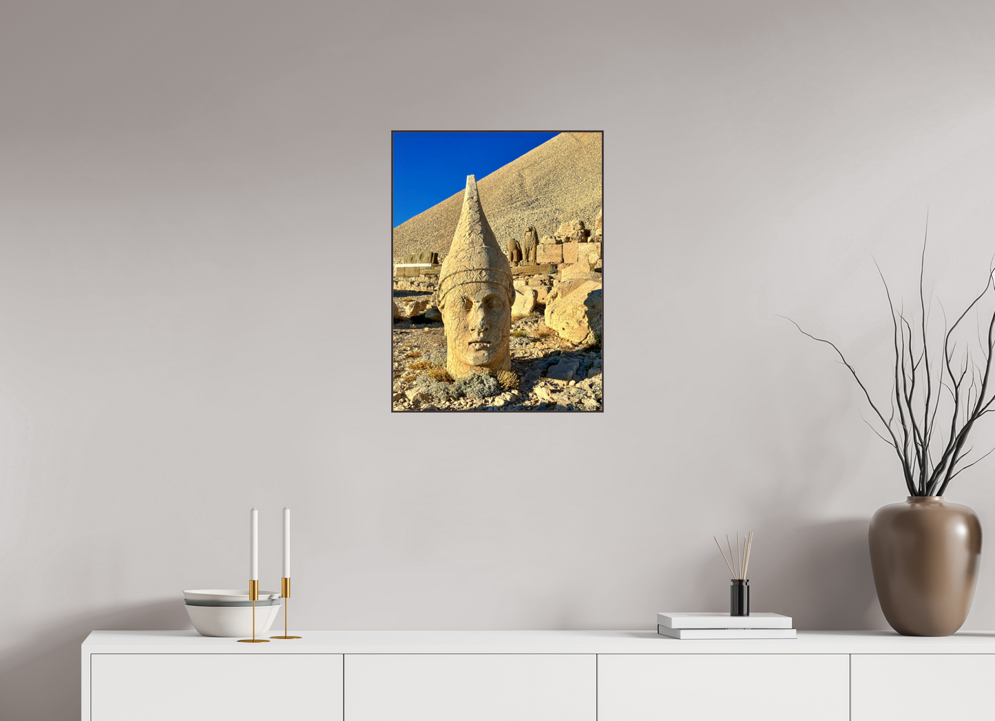 Gaze Upon the Throne of Gods: "Nemrut" - photo print