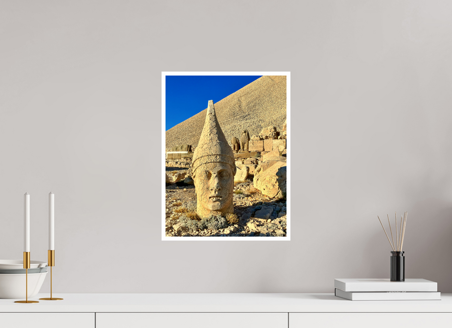 Gaze Upon the Throne of Gods: "Nemrut" - photo print
