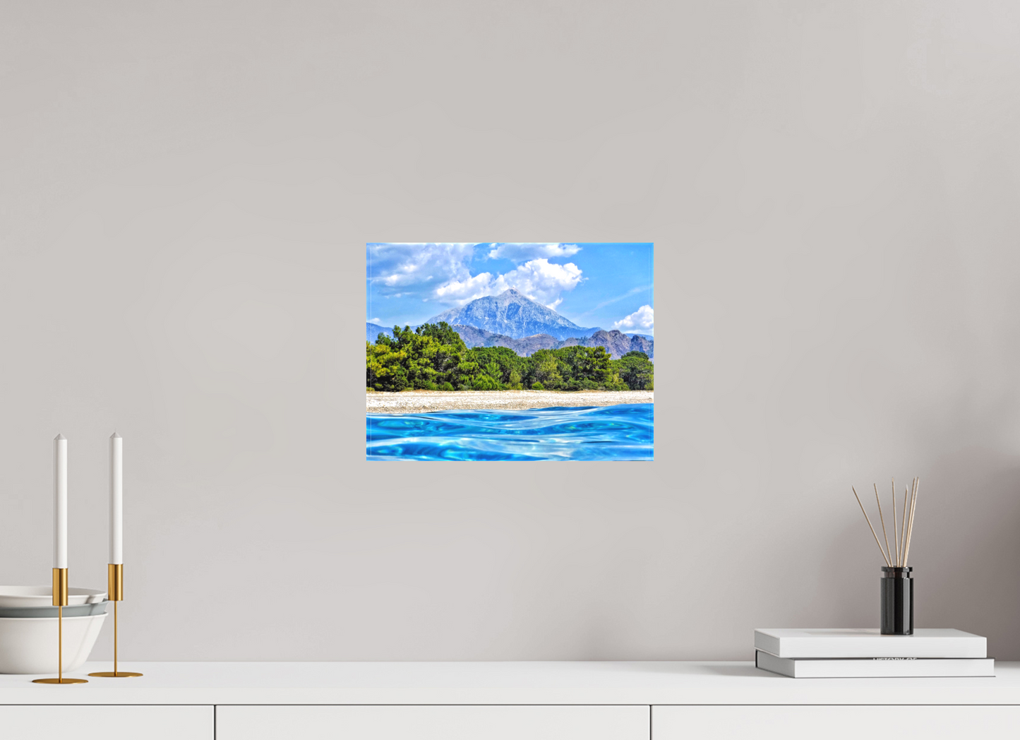 Mount Olympos - photo print