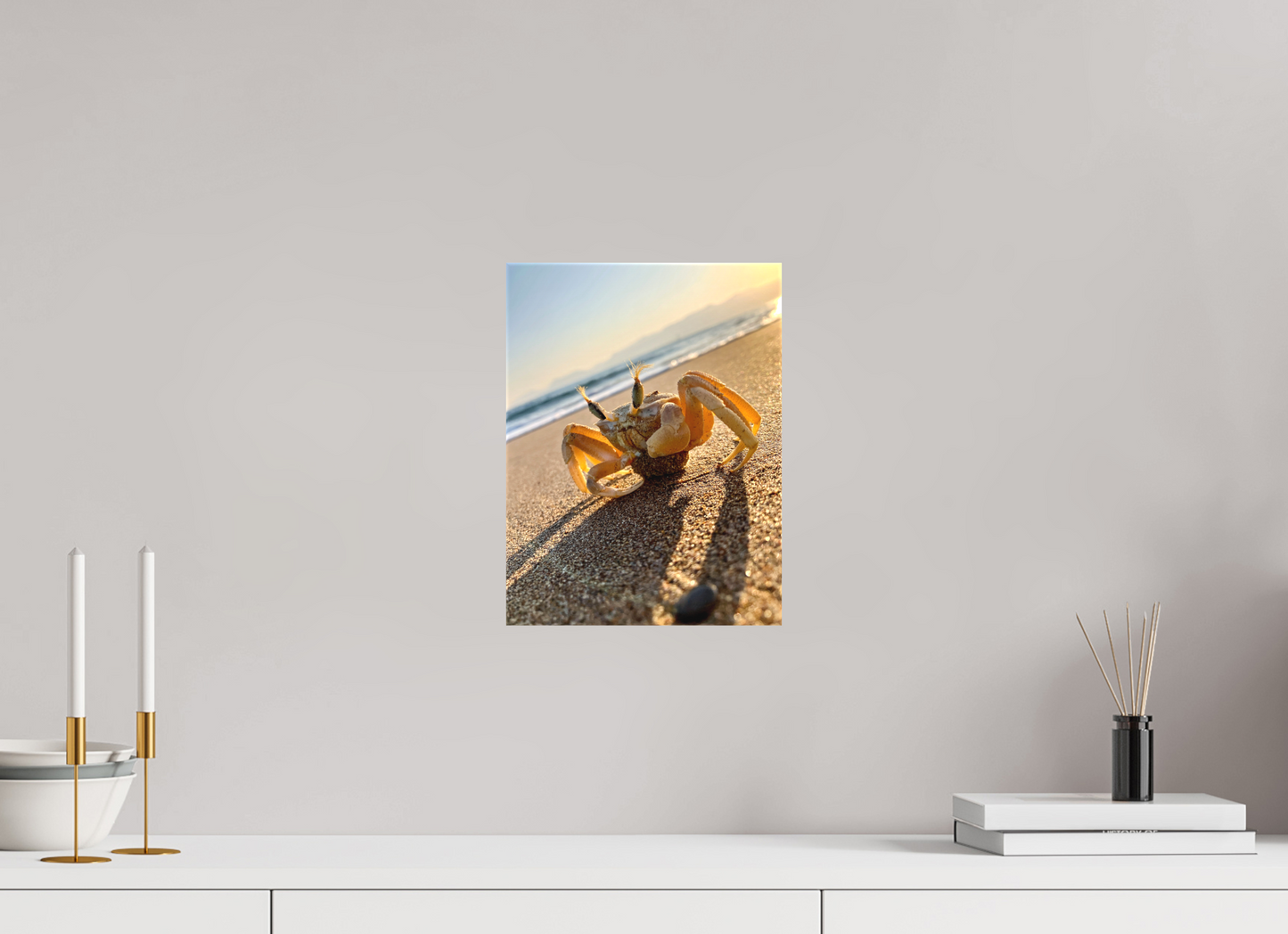 Crab - photo print