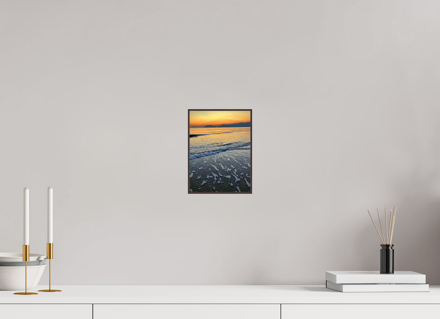 Capture the Essence of Coastal Calm: "Seaside" - photo print