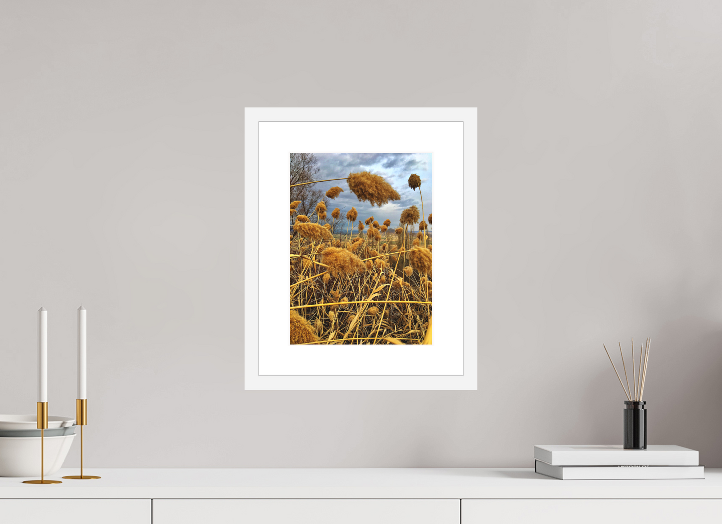Golden Grass - photo print