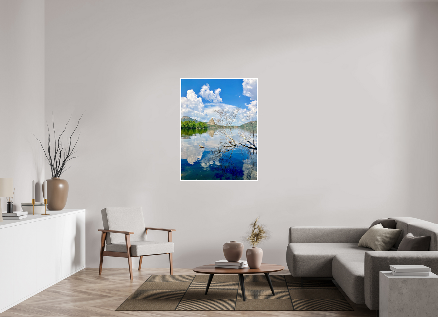 Find Perfect Stillness: "Mirror Lake" - photo print