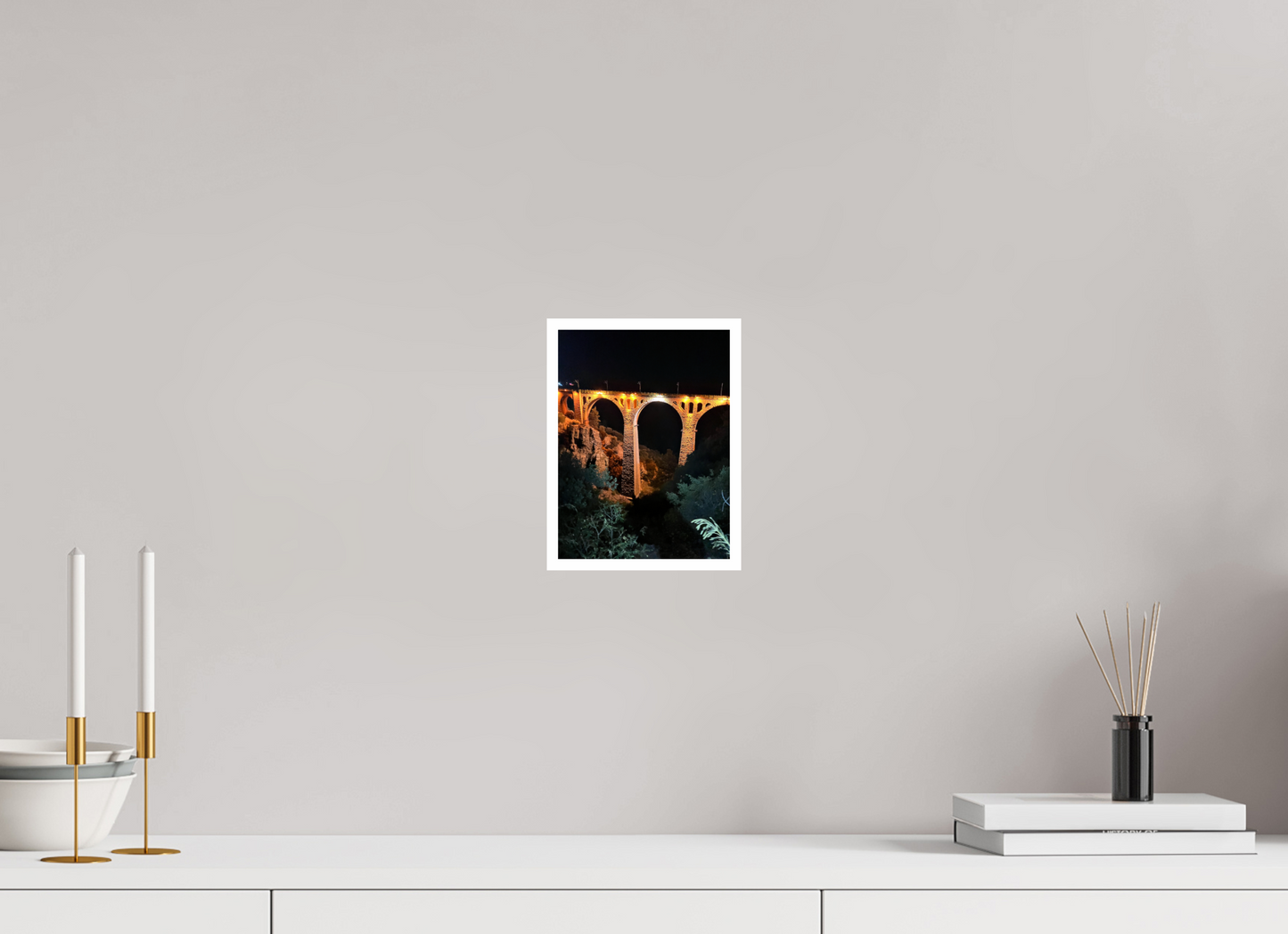 Cross into History: The Legendary "Varda Bridge" - photo print