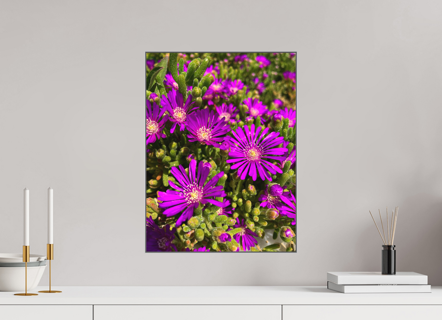 Behold the Fragile Beauty of Winter: "Hardy Ice Flower" - photo print
