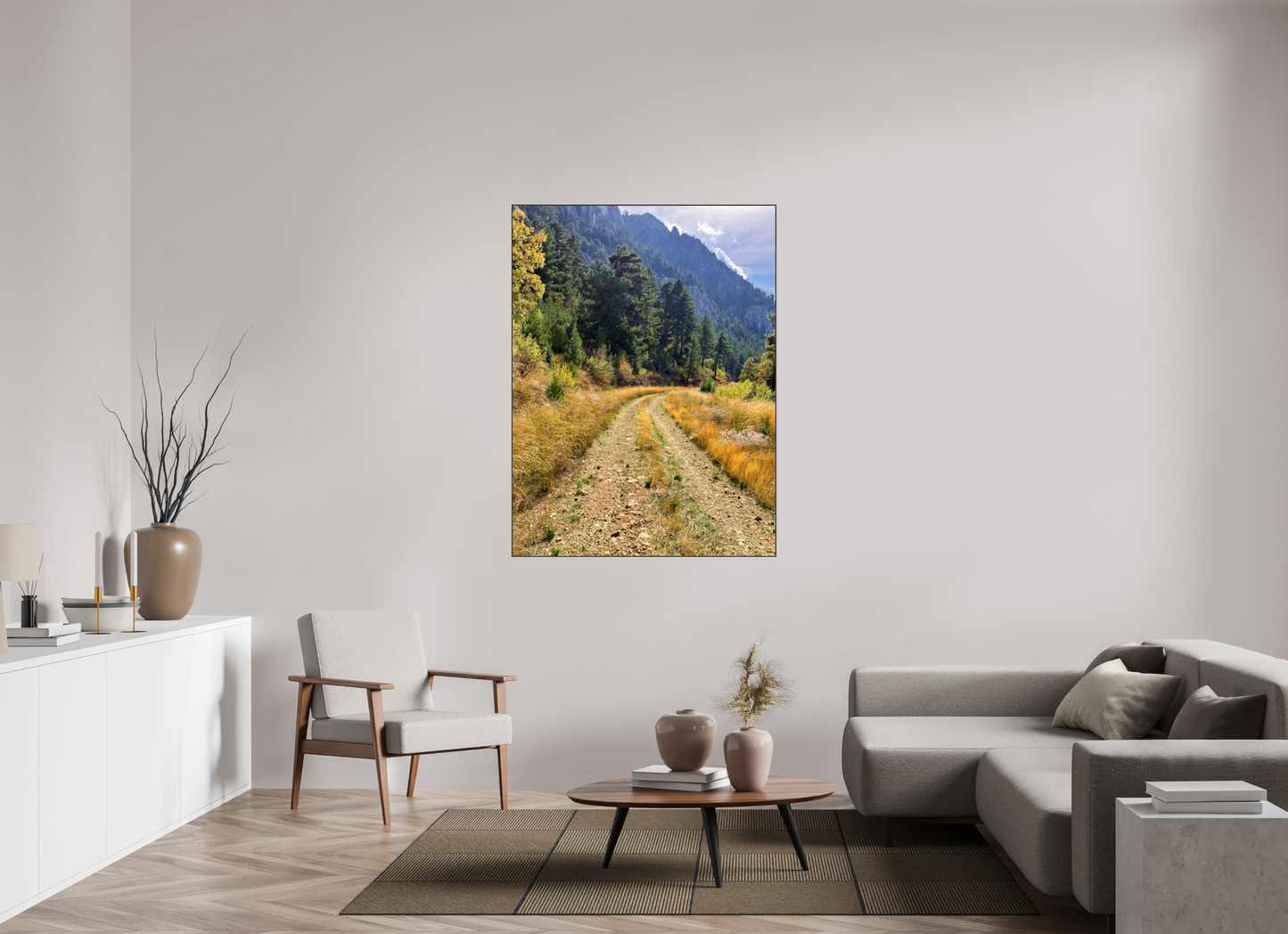Embrace the Journey: "Down the Trail" - photo print