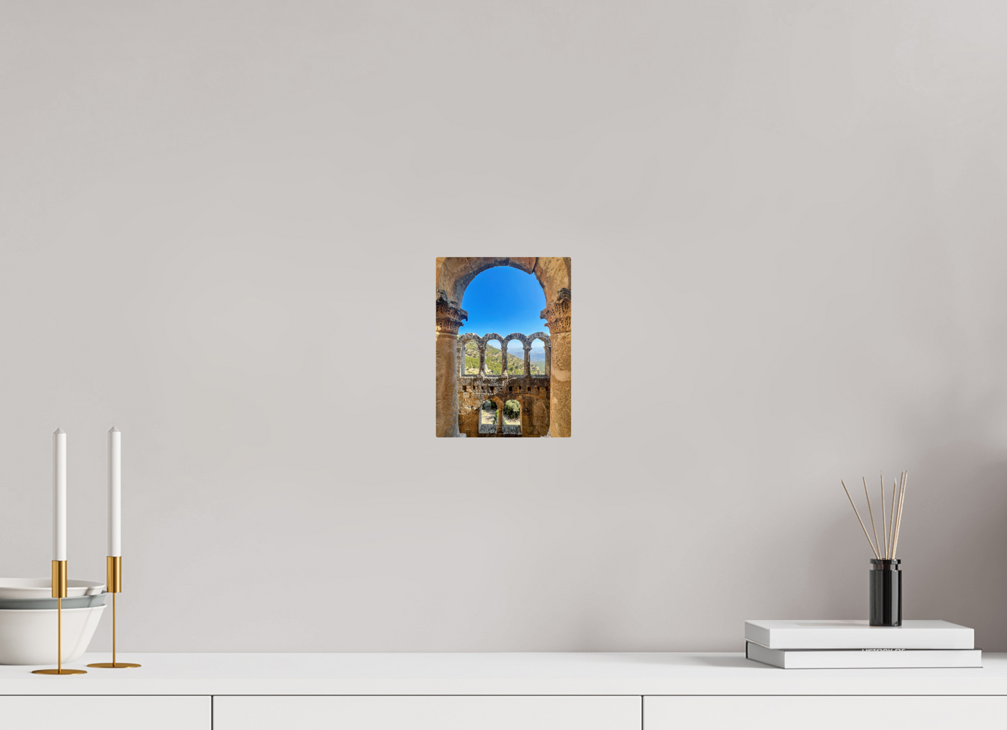 Echoes of History: "The Arches of Alahan Monastery" - photo print